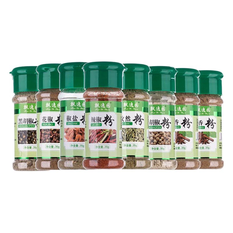 Открытый барбекю приправа перец соль чили порошок тмина порошок барбекю Пряный черный и белый перец приправа бутылка костюм