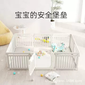 Baby Protective Fence Baby Indoor Play Fence Children's Crawling Mat Safety Toddler Fence Home Floor Fence - ShopShipShake