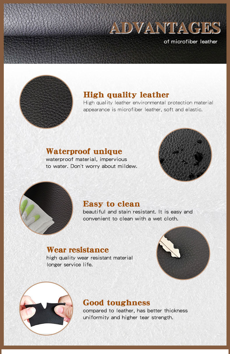 Suitable for 03-07 Hummer H2 driving passenger side main and auxiliary seat cover backrest cover 4-piece seat cushion cover cross-border_voghion.com