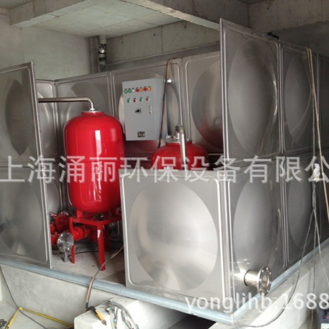 无负压水箱、箱式不锈钢水箱、泵房水箱--上海涌丽环保