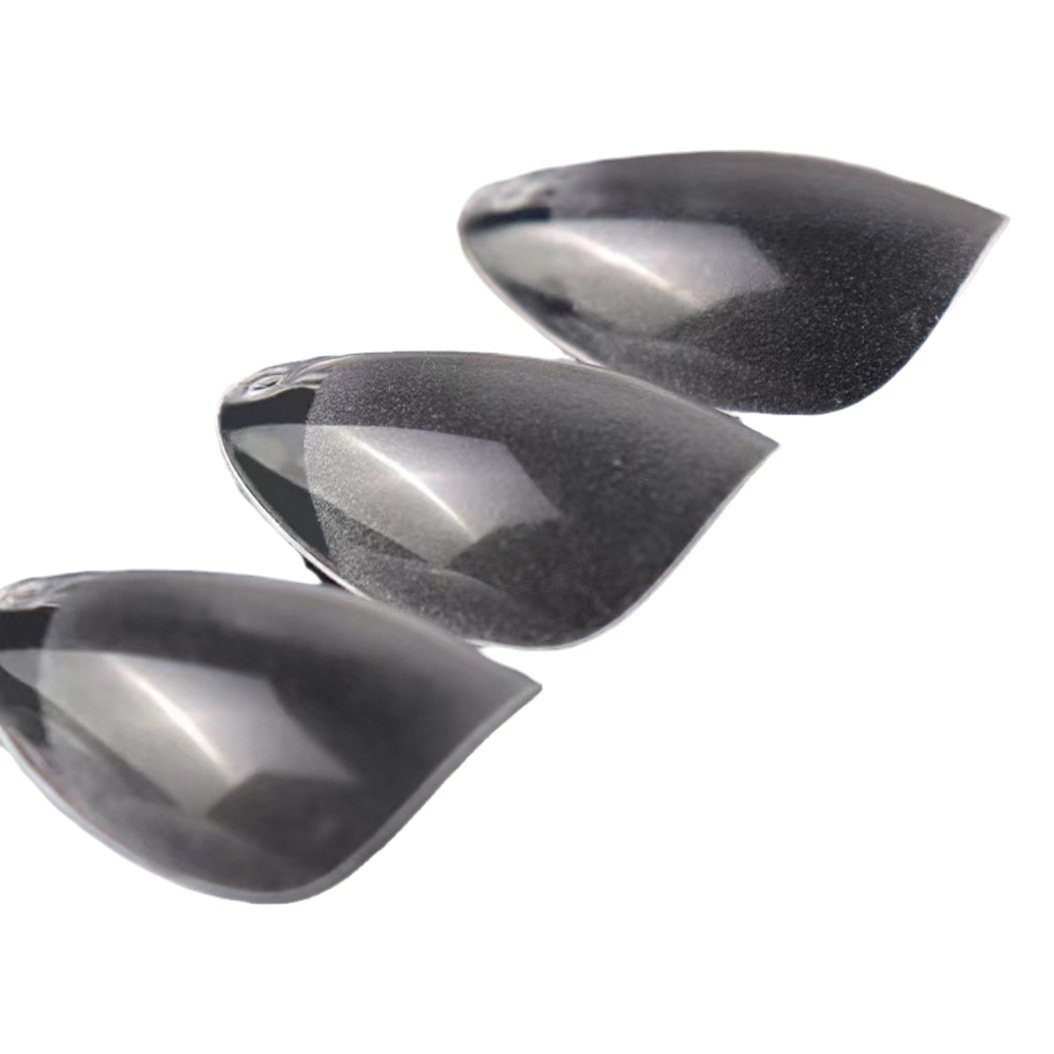 New wear nail nail piece short ladder nail semi frosted ultra short full stickers seamless fake nail carving-free grinding full stickers