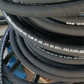 二层钢丝编织软管 阻燃抗静电液压支架软管 综采高压液压管路总成