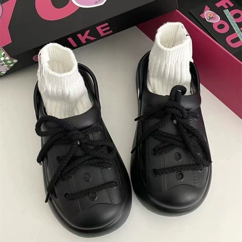 Summer high footwear platform, beach non-slip slippers