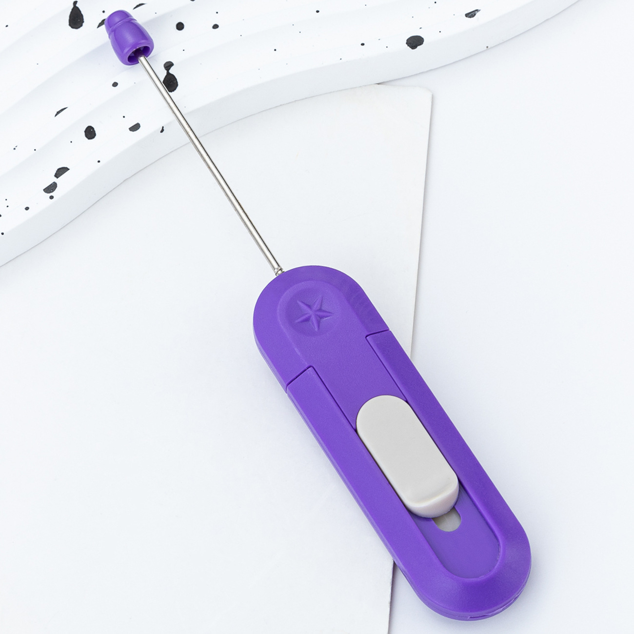 Nuevo cuchillo de entrega de cuentas DIY portátil desmontable cuchillo de entrega de cuchillo de oficina estudiantil cortador de papel cuchillo de mano desmontable artefacto mágico