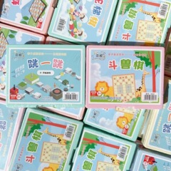 闘獣棋飛碁回転碁スイカ碁児童学生知育棋類交流玩具2元デパート卸売り