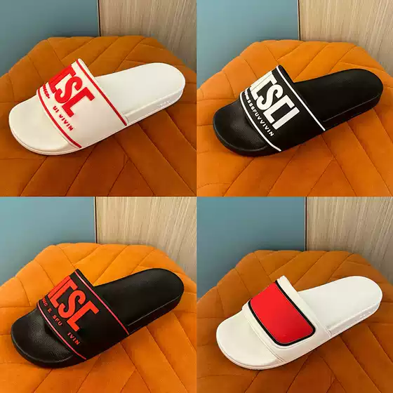 Jamaica Southeast Asia Cross-Border Fashion Large Size Slippers 2025 Summer Couple Style Trendyy Outer Wear Slippers Non-Slip
