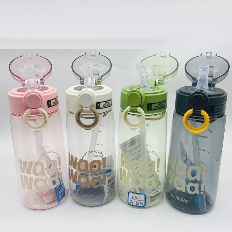 Yitong6113 tazas de plástico nuevas tazas de plástico transparentes de mano portátiles de viaje al aire libre de montaña tazas de agua