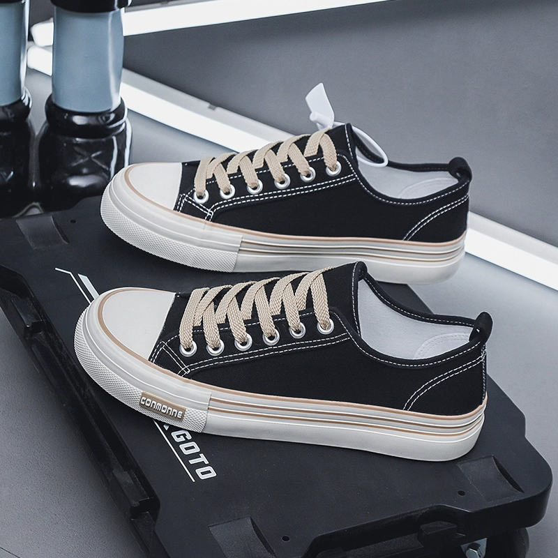 Холщовая обувь, мужская летняя дышащая обувь, мужская обувь, новинка 2024, трендовые универсальные студенческие кроссовки для спорта и отдыха, тканевая обувь