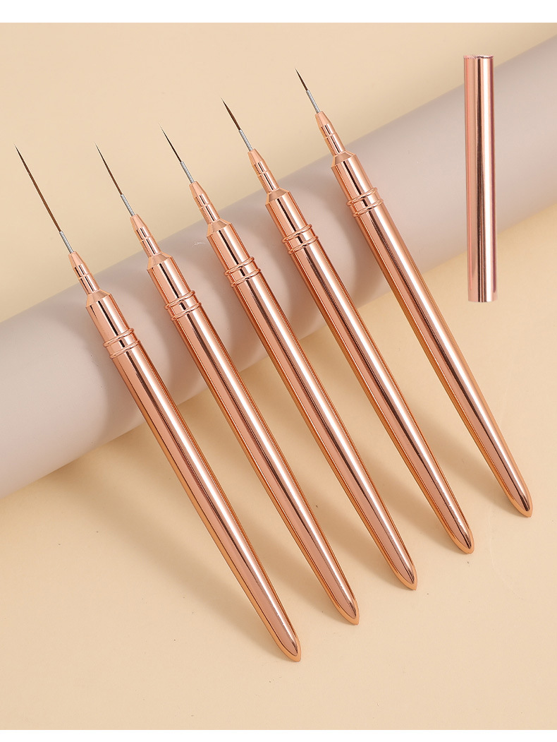 Juego de oro 7/9/11/15/25mm (piezas de cobre de varilla de metal)