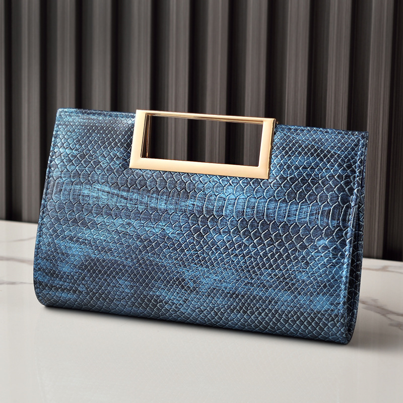 2025 bolso de cena de cuero clásico bolso de mano para mujer bolso de mensajero con patrón de cocodrilo bolso de PU bolso de hombro para mujer de fiesta lote