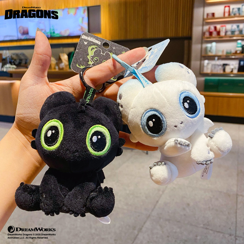 Authentic How to Train Your Dragon Toothless Plush Keychain Cute and Exquisite Trendy Toy Doll Key Chain Bag Pendant Authentic How to Train Your Dragon Toothless Plush Keychain Cute and Exquisite Trendy Toy Doll Key Chain Bag Pendant