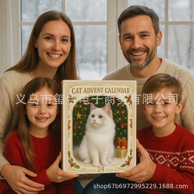 Cat Lovers Advent Calendar2025完美的圣诞节爱猫人士降临节日历|undefined