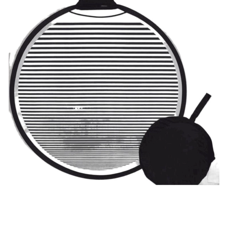 Автомобильный отражатель для фотографии 80 см Полосатый световой патч складной портативный блок для фотосъемки на открытом воздухе