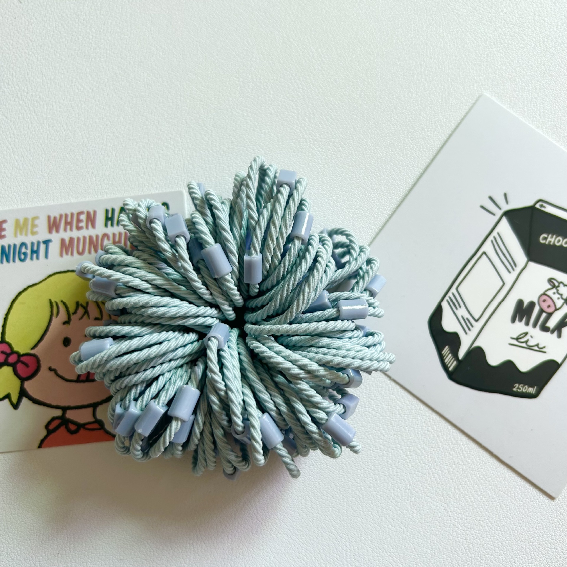 Cuerdas de cabeza simples correa de goma pequeña hebilla diy anillo de cabello niña pequeña cuerda de cabello colorida de alta elasticidad adornos para el cabello