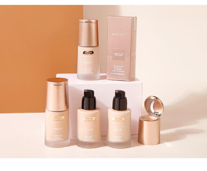 NOVO Cream Skin Care Concealer Foundation provides long-lasting moisture, oil control, concealer, water resistance, sweat resistance and does not smudge. 5334 undefined