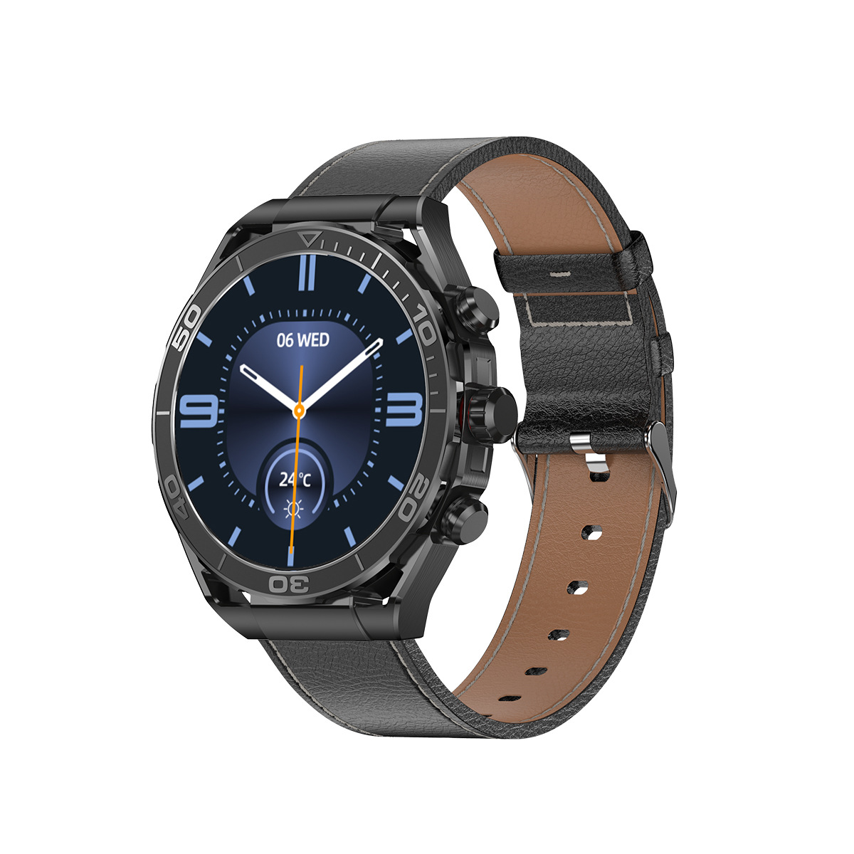 Smart Watch for Outdoor Sports, Multifunctional for Men, Heart Rate Measurement, Waterproof, Drop-Proof, Bluetooth Calling, Long Battery Life, Bluetooth Version