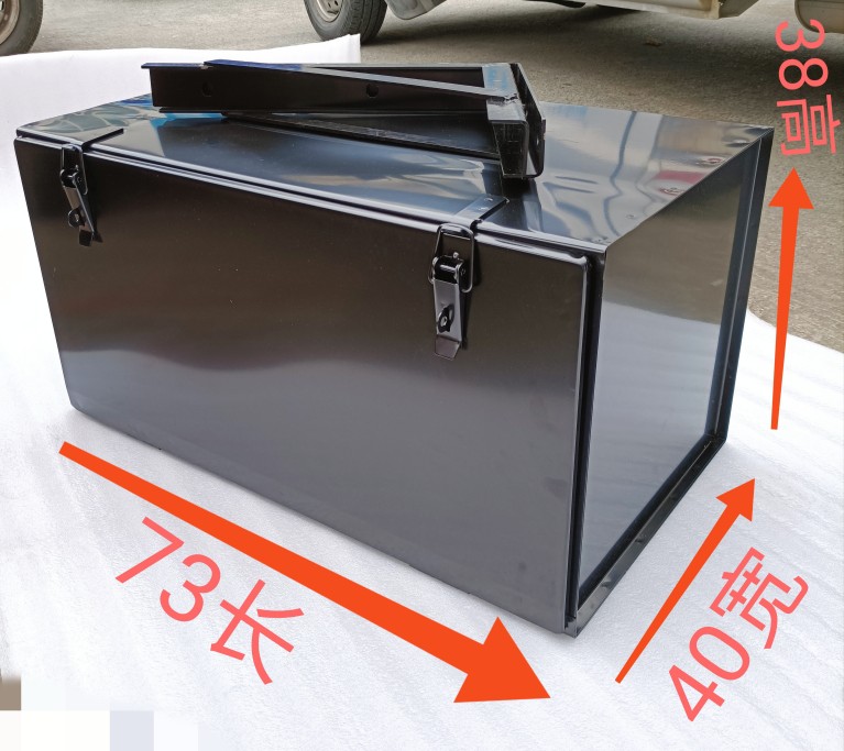 Caja de herramientas de camión de acero grueso gran tamaño Dongfeng Jianghuai Futian Jiefang Heavy Truck Shaanxi Automobile Carry External Case