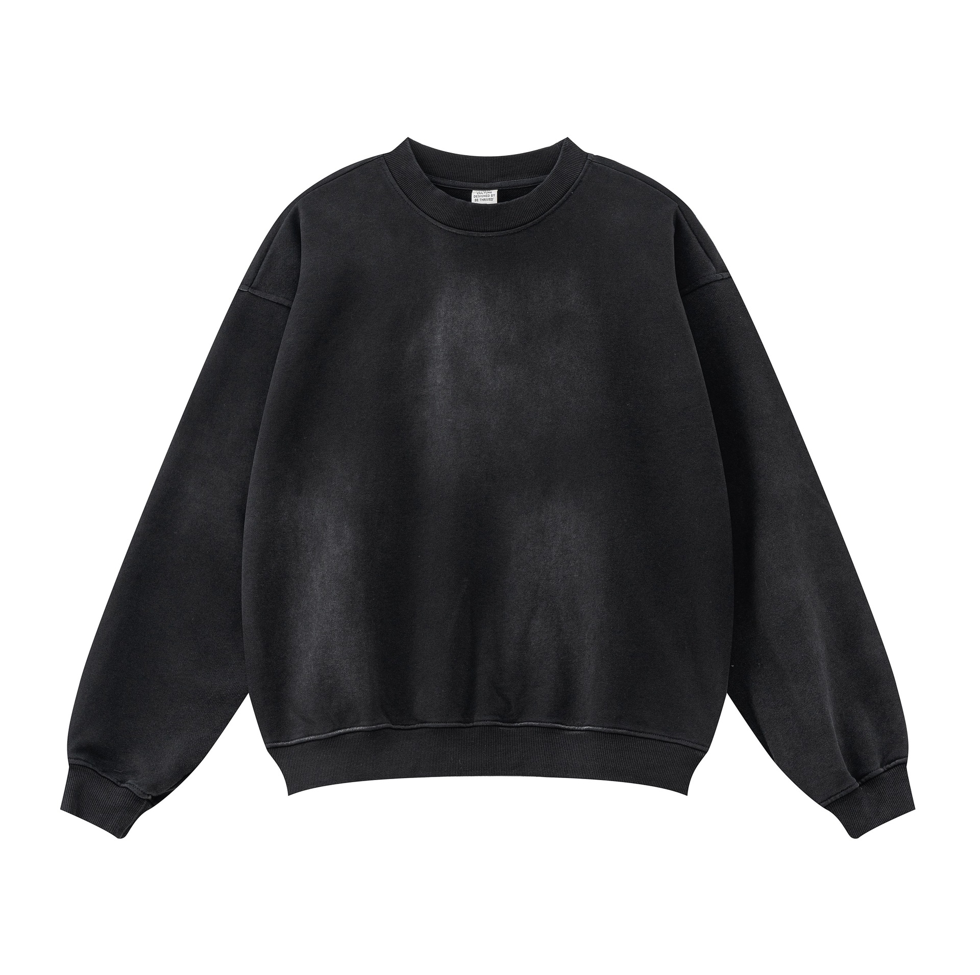 Men's Sweatshirt Heavy Drop Shoulder Basic Hoodie With Velvet_voghion.com