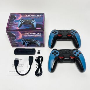 Cross-Border X2 Blue Game Console Two-Player Connection Battle Wireless High-Definition Tv Game Console Home Game Console