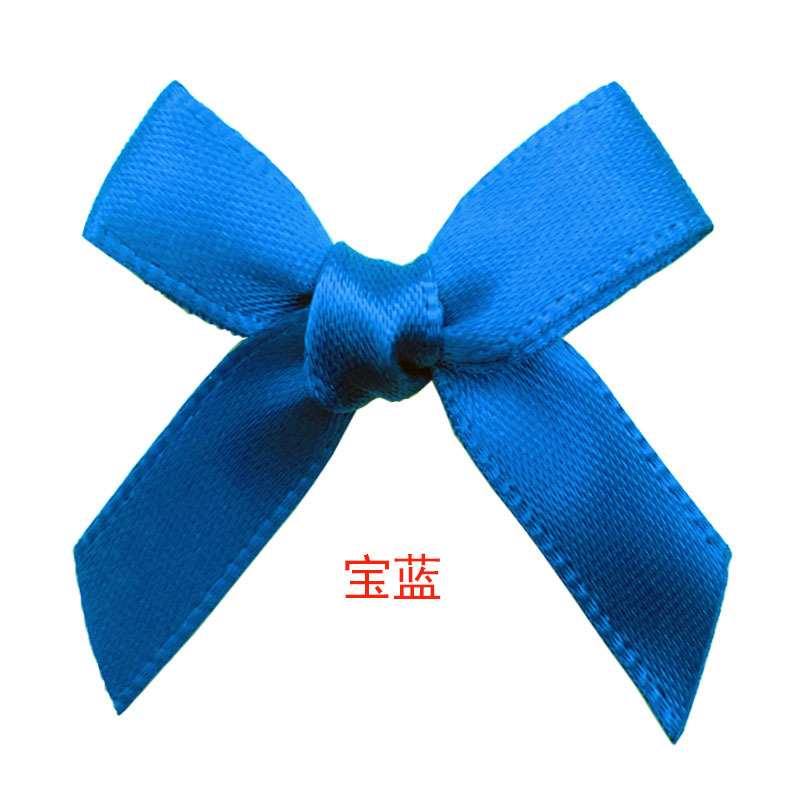 1cm cinta arco 3 puntos mano anudada semiacabado arco accesorios caja de regalo decoración juguete accesorios de ropa