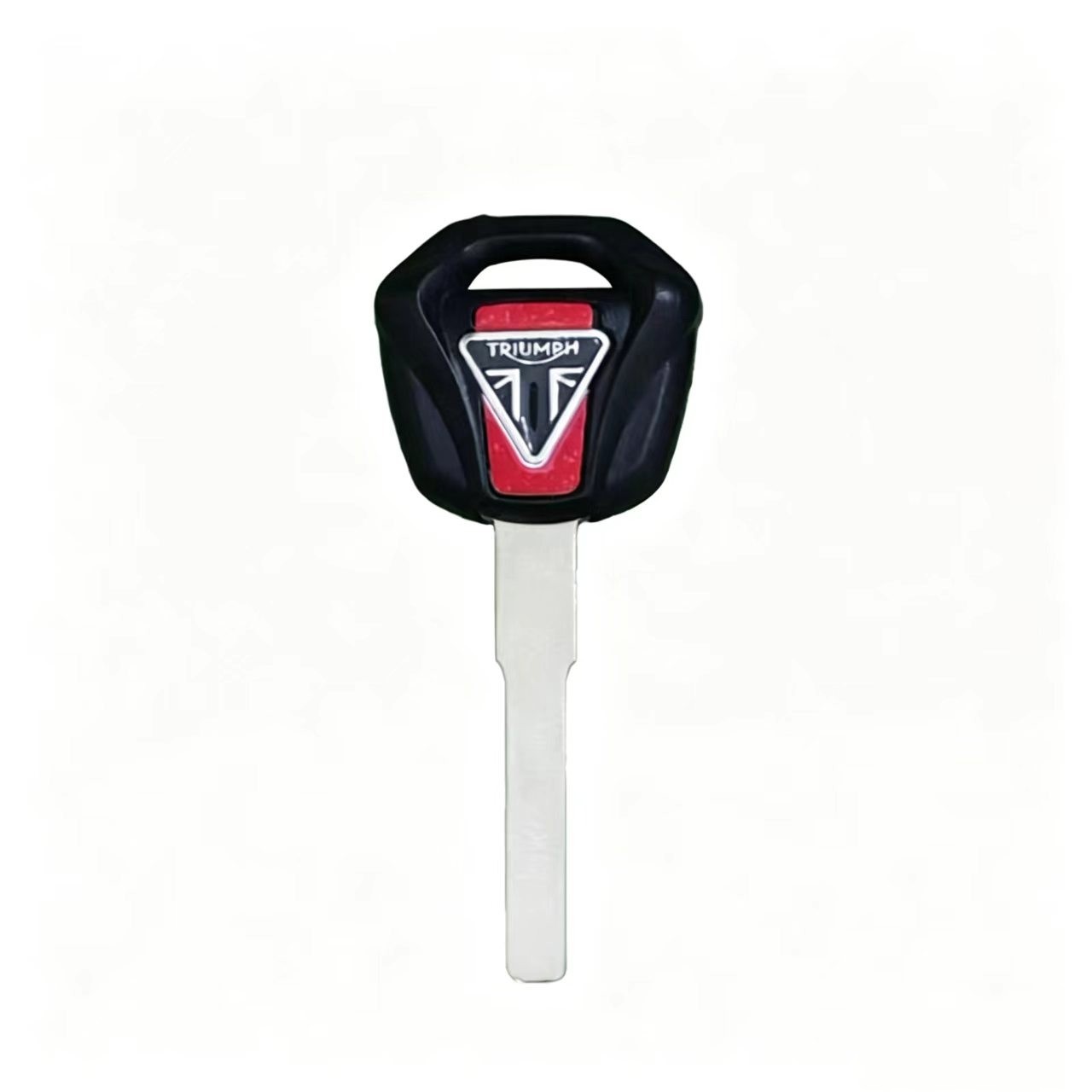 Suitable for Triumph C400X Climbing Motorcycles, Key Blank with Chip, Anti-Theft Chip Key Handle, Key Blank