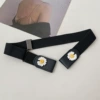 44# denim double daisy style-black