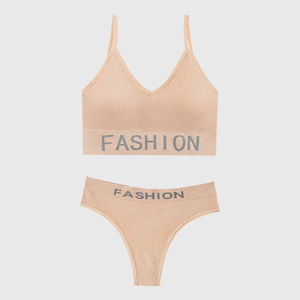 【3200 strapless + thong】Skin color