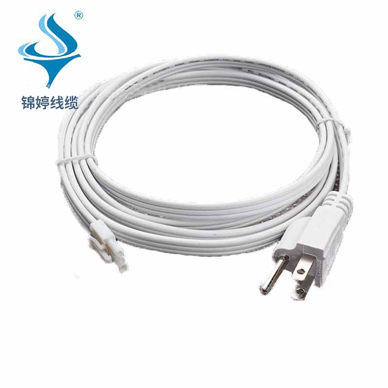 UL三芯5-15P弯头插头 三芯平头仿美插头 美式三插电源插头