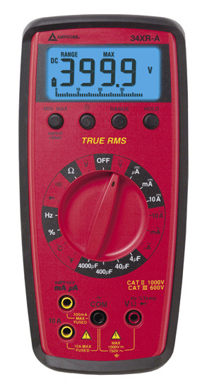 AMPROBE 34XR 数字万用表/温度/背光