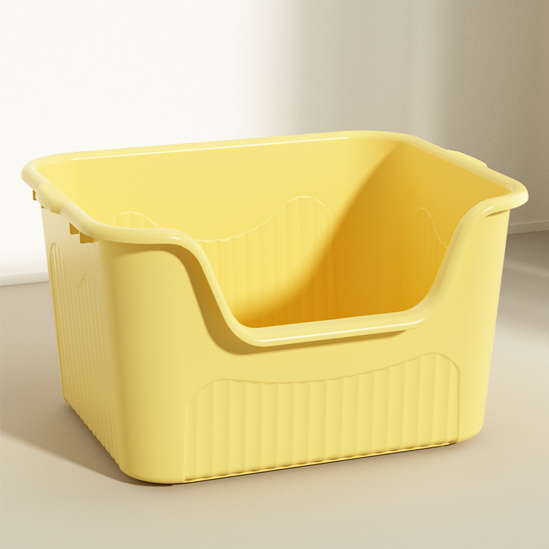 로크 옐로우 56CM 대형 사이즈(고양이 배변 국자 포함)