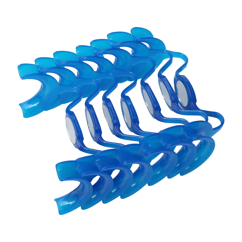 Tipo M abridor de boca desechable en forma de arco de bloqueo de la lengua expansor de boca de apoyo oral Dispositivo de boca ancha accesorios al por mayor