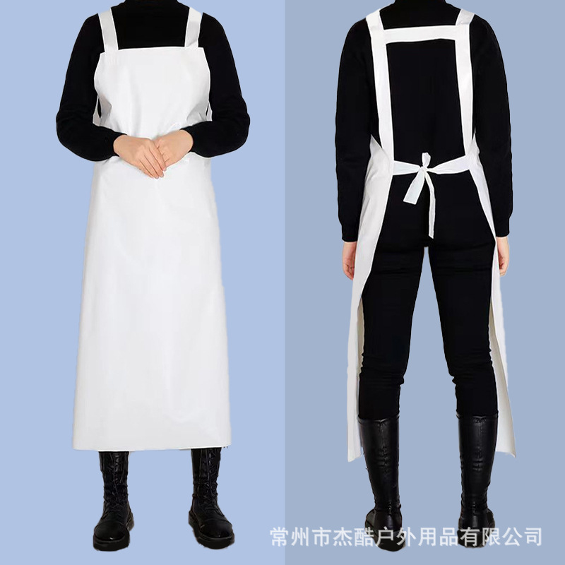 스트랩 숄더 스타일 30 실크 화이트 앞치마 120*90