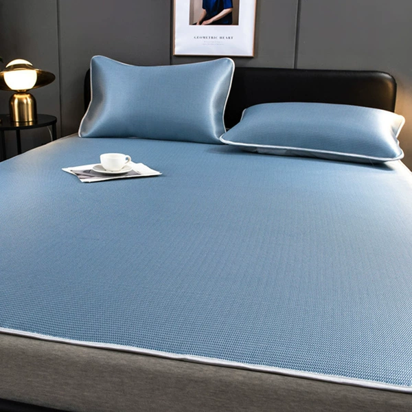 [Antibacterial mat with small edges] Dark blue