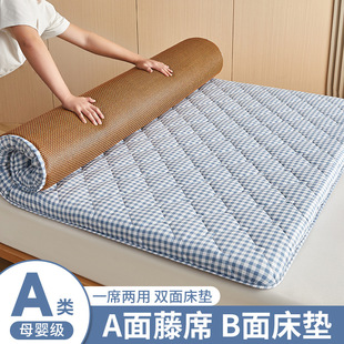Rattan Mat Mattress Cushion Home Bedroom Student Dormitory Single Mat Mat Winter and Summer Dual-Purpose Floor Mat