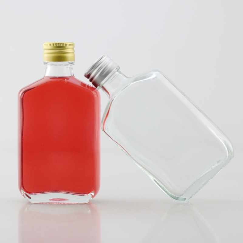 江小白同款酒瓶2两品鉴扁瓶玻璃白酒瓶药酒瓶玻璃酒瓶劲酒瓶 批发