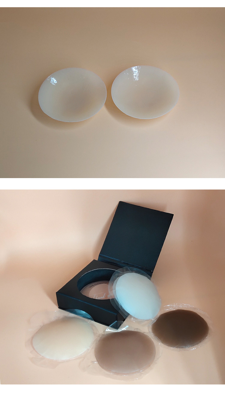 1g Weight Chest Patch Lingerie Type Silica Gel Fabric Type Solid Color Pattern Solid Color Silica Gel Chest Patch