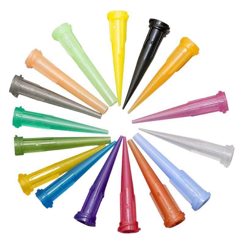 Дозирующая игла/пластиковое наклонное игольное сопло TT/все пластиковые иглы/Дозирующее сопло для клея/игла для инъекций клея