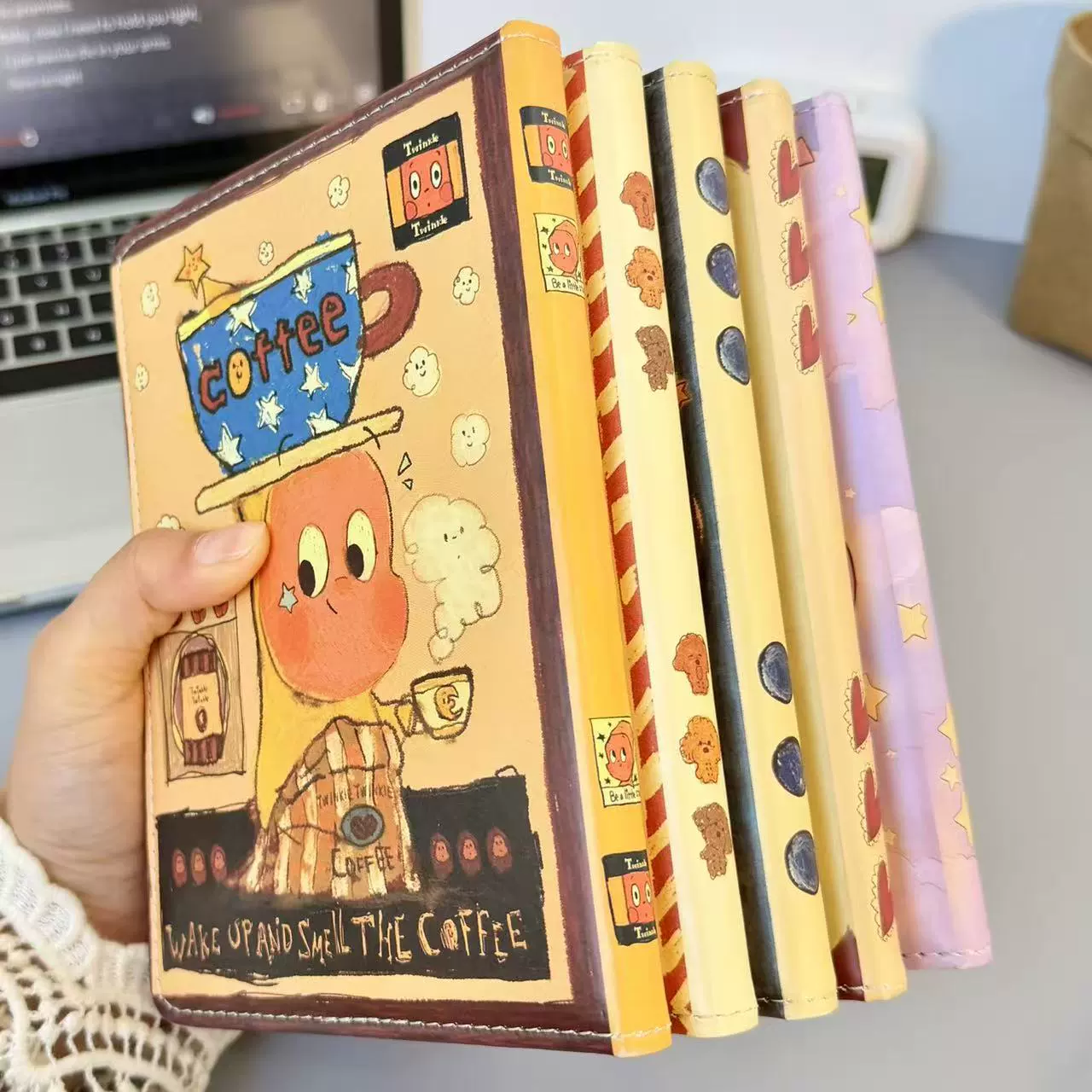 Покрашенная высококачественная книга с иллюстрациями, блокнот для студентов, ноутбук, увеличенная толщина