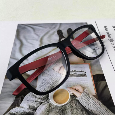 2022 new pattern personality fashion optics Spectacle frame student myopia Eyeglass frame Pingguang glasses Convex