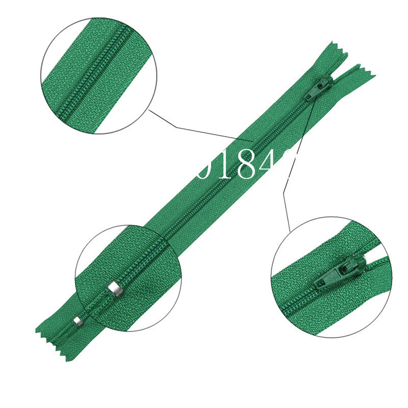 强力金属有锁尼龙拉链7.5-45cm全色系拉链3号闭尾通用多场景适用|undefined