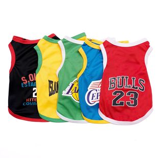New pet basketball suit dog vest cat dog clothes small and medium dog teddy cat than bear clothing supplies