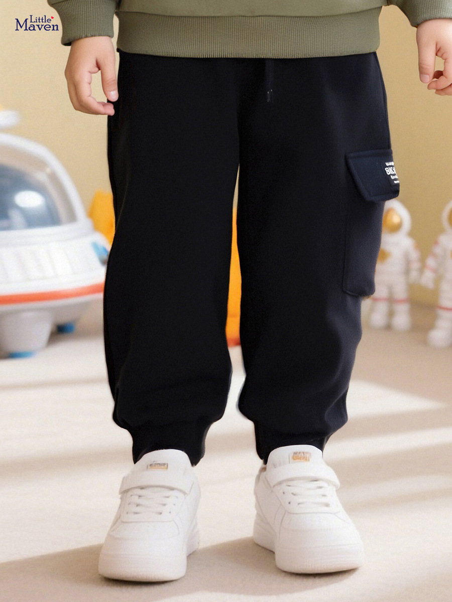 Little Maven otoño nuevo estilo pantalones para niñas pantalones para niños pequeños y medianos leggings para niños europeos y americanos