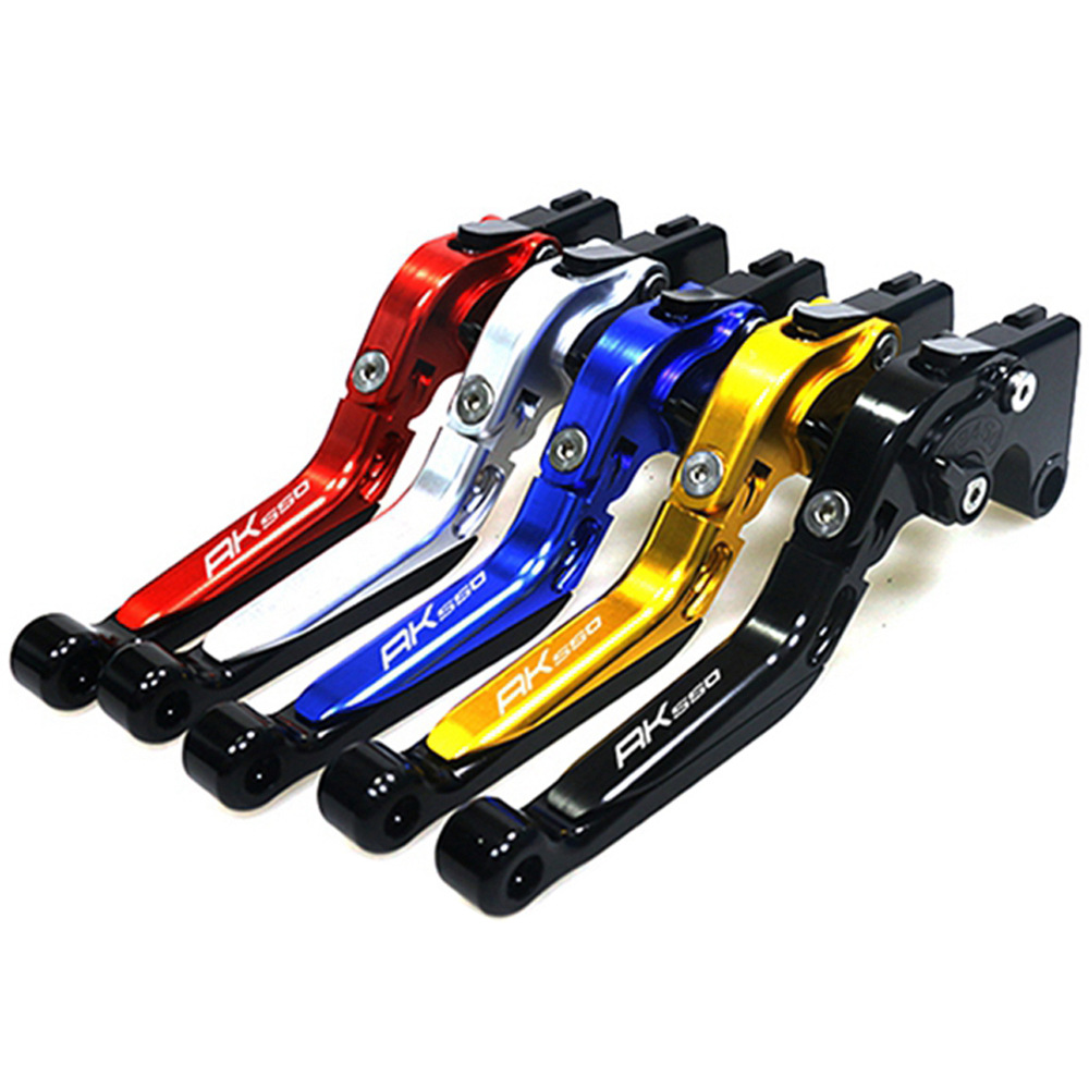 Gwangyang Ak550 Motorcycle Adjustable Telescopic Brake Clutch Lever Handlebar Lever