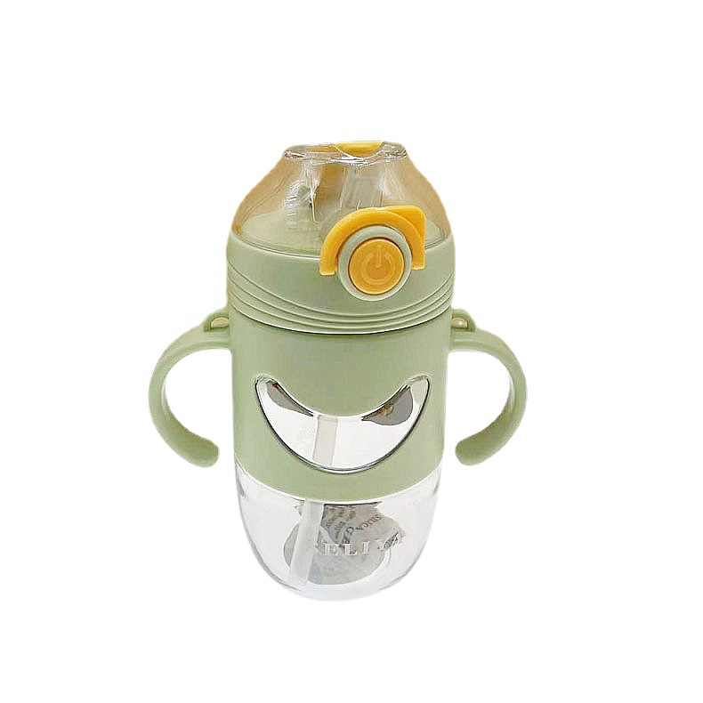 Seliya espacio taza mango conveniente deportes al aire libre taza de agua portátil taza de plástico