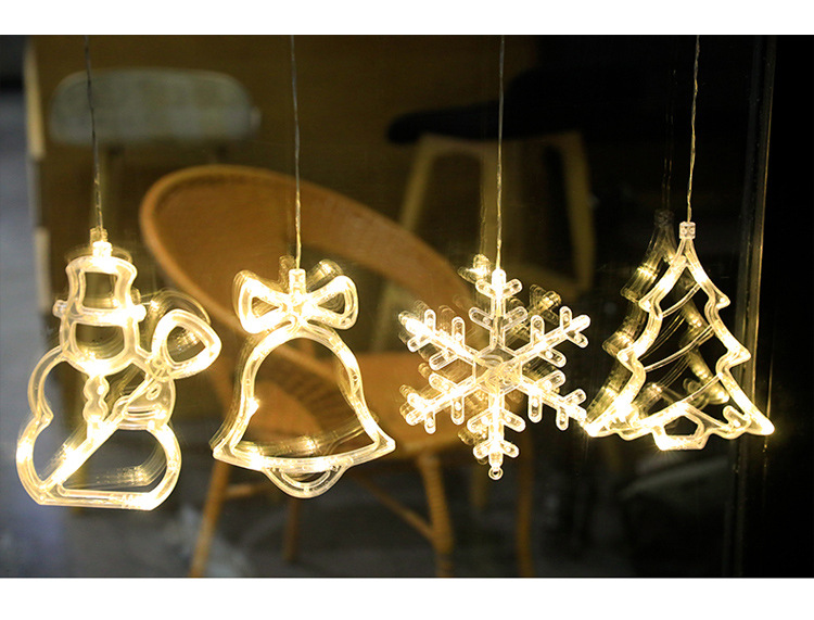 圣诞吸盘灯星星圣诞树造型灯室内橱窗装饰彩灯led圣诞灯串批发详情23