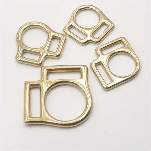 Pure Copper Strap Hook Buckle Brass Two-Way Buckle Pet Harness Buckle Wallet Chain Fixed Copper Dog Buckle Horse Gear Hardware Accessories