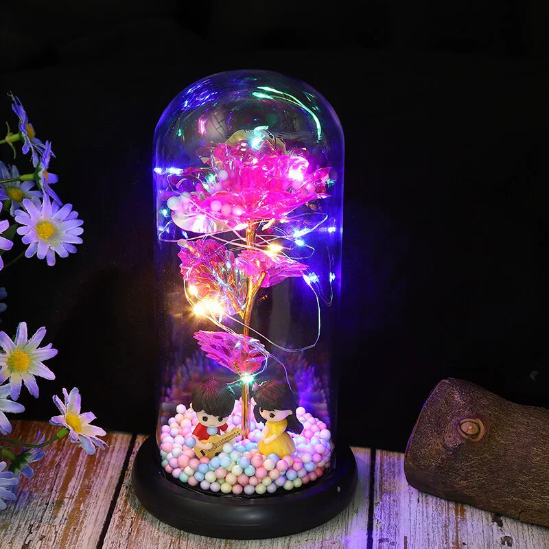 Стеклянная лампа Abazura?" - this seems weird. We must translate: Glass lampshade, creative accessory, factory direct supply, Birthday gift