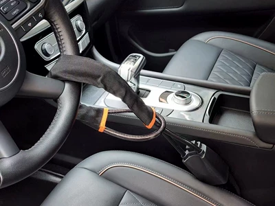 Car lock Lock Rope Lock Car Lock - black