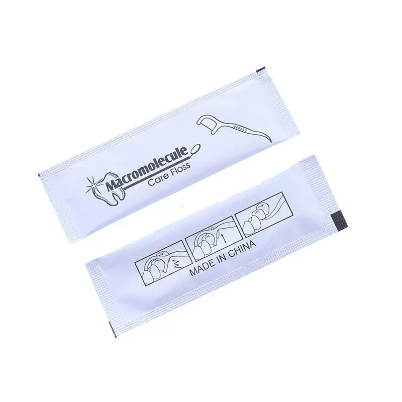 牙签独立包装牙线棒家庭装塑料一次性超细双头高级饭店成人剔牙线