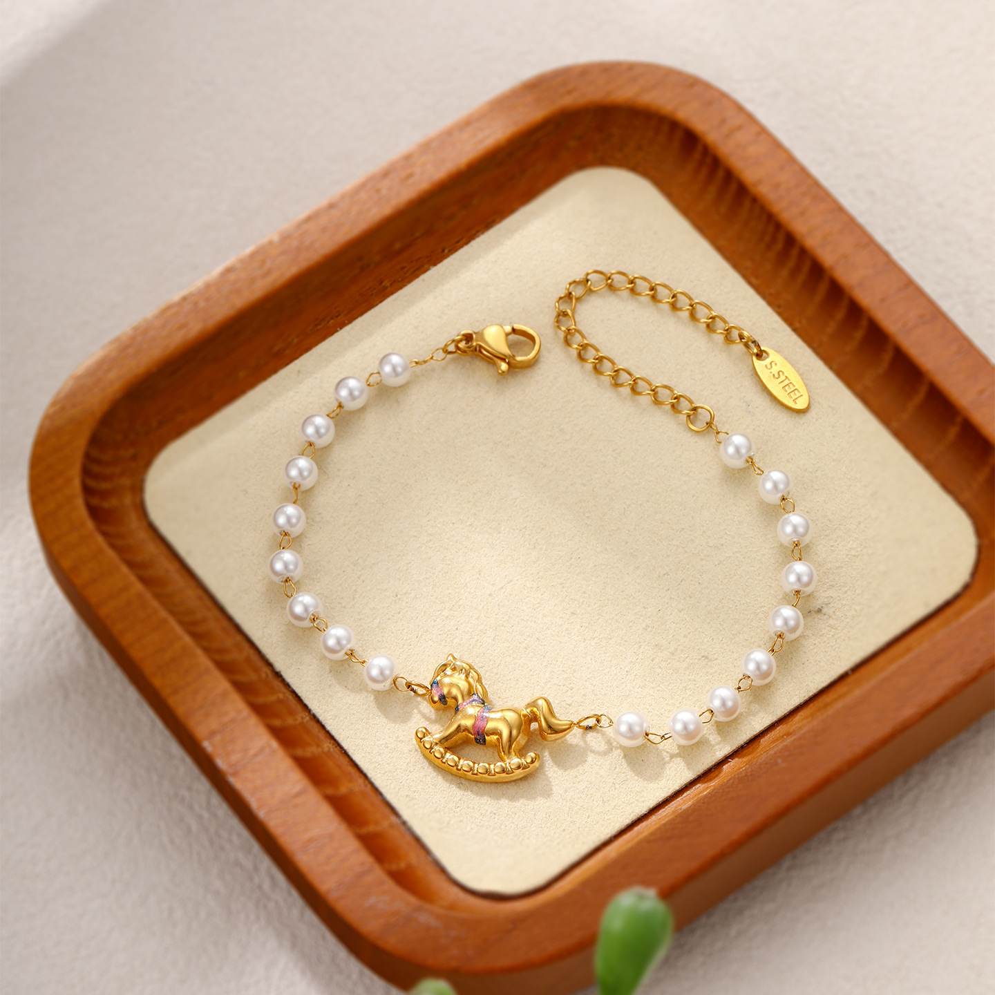 Acero inoxidable 24K color (15,5cm + 5cm)